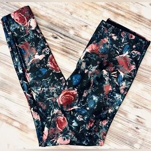 BALLY || Kayla High Rise Tummy Control Ankle Legging in Magenta Lust - SZ Small